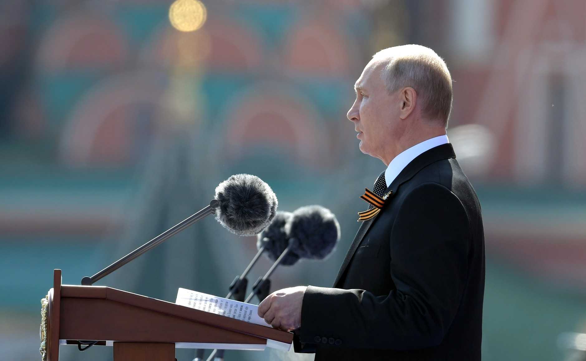 Составлен список самых частых фраз Путина на параде Победы за 20 лет